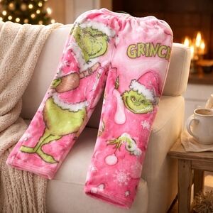 Grinch Kids Pajamas - Pink XS